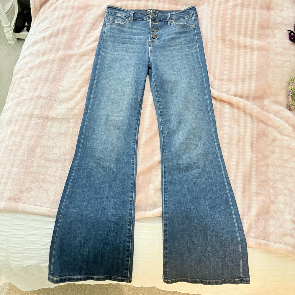 Liverpool Dark Blue Bootcut Jeans